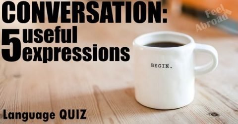 Conversation: 5 useful expressions